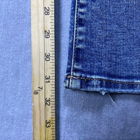 BKE Jeans Womens 31x31.5 Billie Slim Bootcut High Rise Stretch Denim Medium Wash - Picture 6 of 8